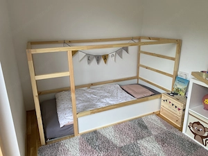 Kinderbett IKEA KURA 90 200