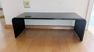 TV Aufsatz   Beistelltisch aus Glas