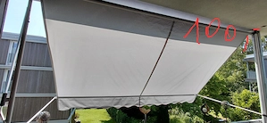 Lampe, Spiegelschrank, Markise und Vorhänge  Bild 4