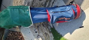 Retro Golfbags ca. 25 - 30 Jahre alt abzugeben Bild 5