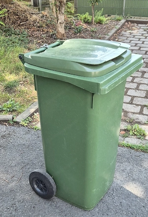 Mülltonne grün, 120l Bild 2