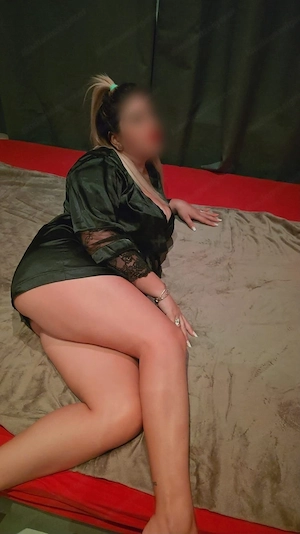 heiße Blondine