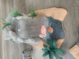 Schleich - große Wasserstelle mit Wasserfall Bild 3