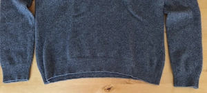 Kaschmir Pullover Lavagrau Herren Gr. M Bild 2