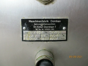 MADO MTK 561 Kutter Fleischkutter CUTTER Tischkutter 20 Liter  Bild 8