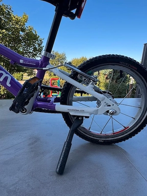 Woom 2 Kinderfahrrad lila - Leicht und robust! Bild 2