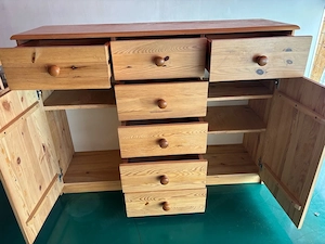 Kommode Vollholz  Bild 2
