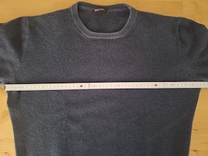 Kaschmir Pullover Marine Blau Herren Gr. S Bild 2