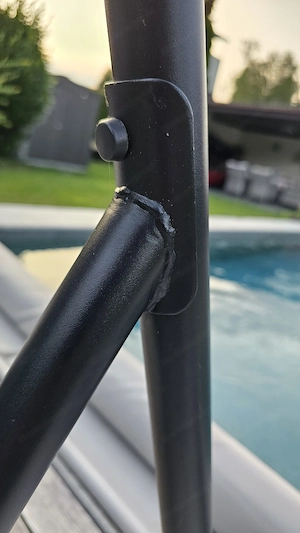 Outdoor Hängesessel mit Gestell Bild 6