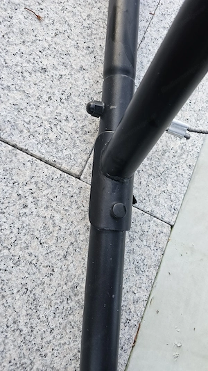 Outdoor Hängesessel mit Gestell Bild 7