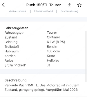 Puch 150 TL  Bild 3