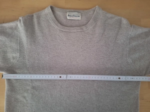 Kaschmir Pullover Sandstrand Hellbraun Herren Gr. S Bild 2