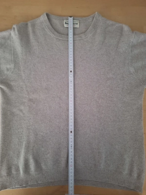 Kaschmir Pullover Sandstrand Hellbraun Herren Gr. S Bild 3