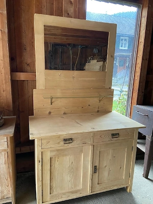 alte, antike Kommode, Waschtisch, Schrank Bild 2
