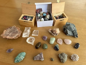 Große Edelstein- und Mineraliensammlung zu verkaufen Bild 2