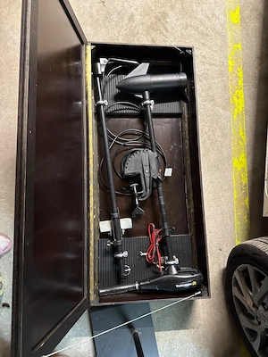 Schlauchoot Missioncraft 360 mit Elektromotor. Bild 6