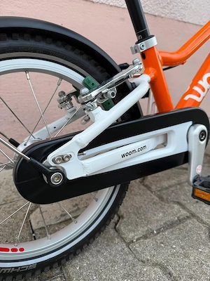 Woom 2 Kinderfahrrad 14 Zoll Orange  Bild 3