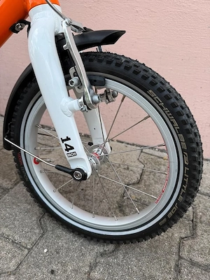 Woom 2 Kinderfahrrad 14 Zoll Orange  Bild 4