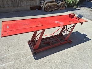 Motorradbühne (für Reparaturen oder Restaurationen) Bild 4