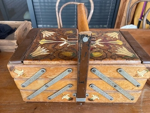 Nähkästchen antik vintage 
