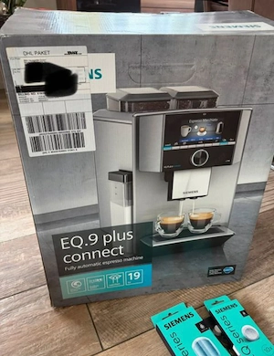 Siemens EQ9 Plus Connect S700. Bild 4