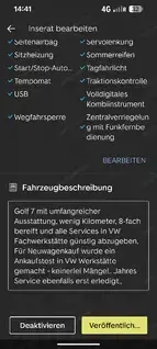 Golf 7 mit Topausstattung und sehr guter Zustand  Bild 10