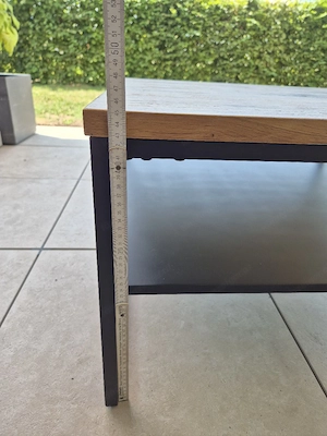 Tisch  Couchtisch Holz, Metall Bild 3