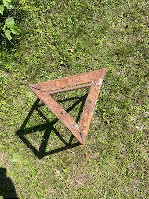 Gestell aus Metal, vintage! Bild 4