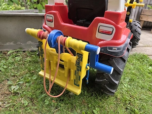 Rolly Toys Tretttraktor mit Luftreifen Bild 4