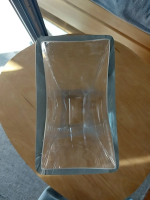 Vase Glas - wie neu Bild 3