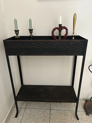 Vintage Blumenständer aus Metall