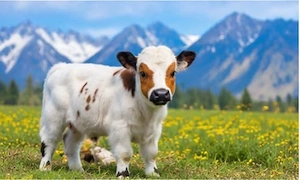 Niedliche Mini-Kuh verfügbar Bild 2