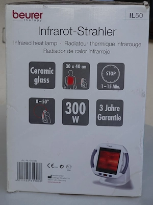 Beurer IL 50, Infrarotlampe , Medizinprodukt, inkl. Schutzbrille Bild 6