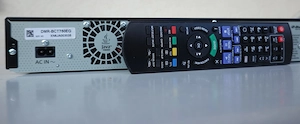 PANASONIC Blu-Ray Recorder DMR-BCT 750EG, 500 GB, Fernbedienung Bild 5