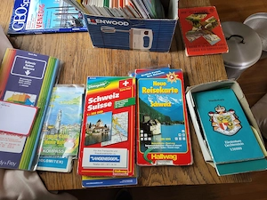 Land- Wander- Straßenkartensammlung Bild 2