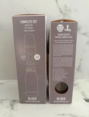 BIBS - Glasflasche und Schnuller Bild 4