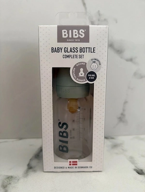 BIBS - Glasflasche und Schnuller Bild 2