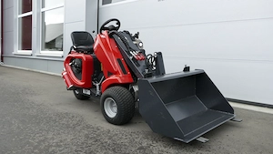 Hoflader Radlader Heracles H130 Minilader Multitool Bagger Bild 8