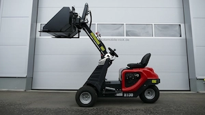 Hoflader Radlader Heracles H130 Minilader Multitool Bagger Bild 5
