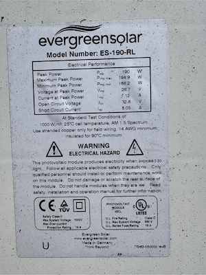 Pv Module 190W Bild 3