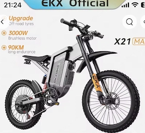 Off-road Fatbike EKX X21 Bild 2