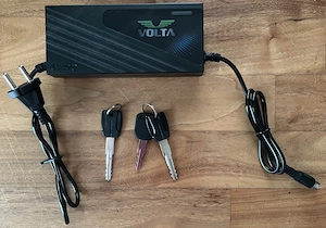 Top E-Bike Lastenrad Volta VB7 683km neue Kette 3 Schlüssel neuwertig Bild 10