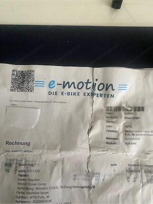 Verkaufe E Bike der Marke Raymon Fully Bild 3