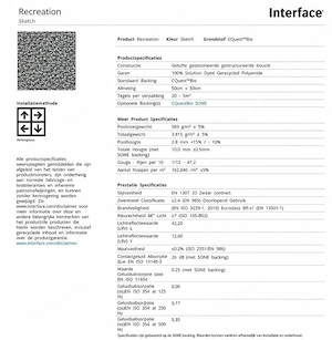 Recreation WÄRMEISOLIERENDE Teppichfliesen von Interface Bild 3