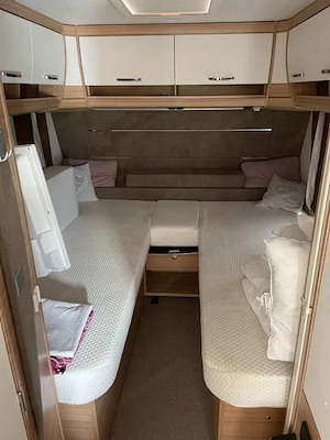 Dethleffs 550 ESK mit Stockbett, Mover, Klima, Einzelbetten Bild 2