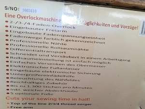 Overlock Gritzner 788 Bild 2