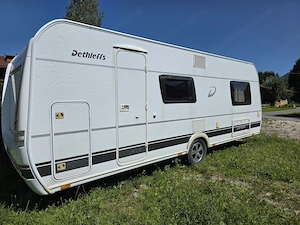 Dethleffs 550 ESK mit Stockbett, Mover, Klima, Einzelbetten