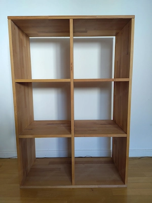 Vollholz Regal von Lutz - Schöner Zustand, Massives Echtholz Bild 2