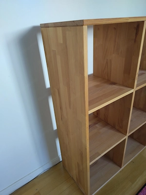 Vollholz Regal von Lutz - Schöner Zustand, Massives Echtholz Bild 6