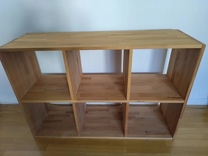 Vollholz Regal von Lutz - Schöner Zustand, Massives Echtholz Bild 5